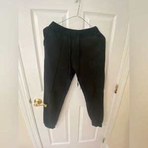 Womens Jogger pants with crease detail